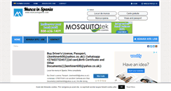 Desktop Screenshot of muncainspania.com