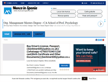 Tablet Screenshot of muncainspania.com